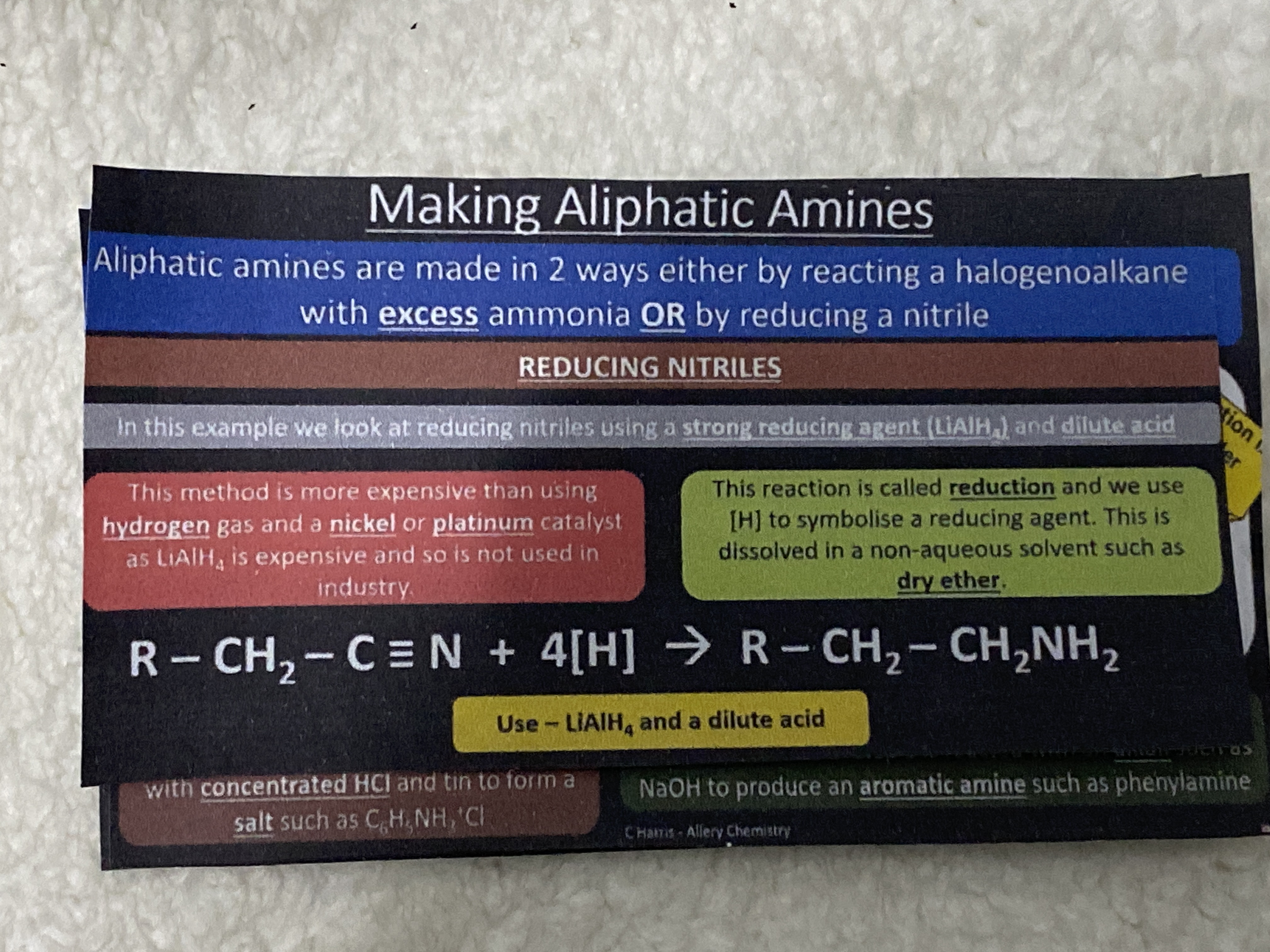 added card